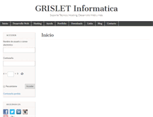 Tablet Screenshot of grislet.com.ar